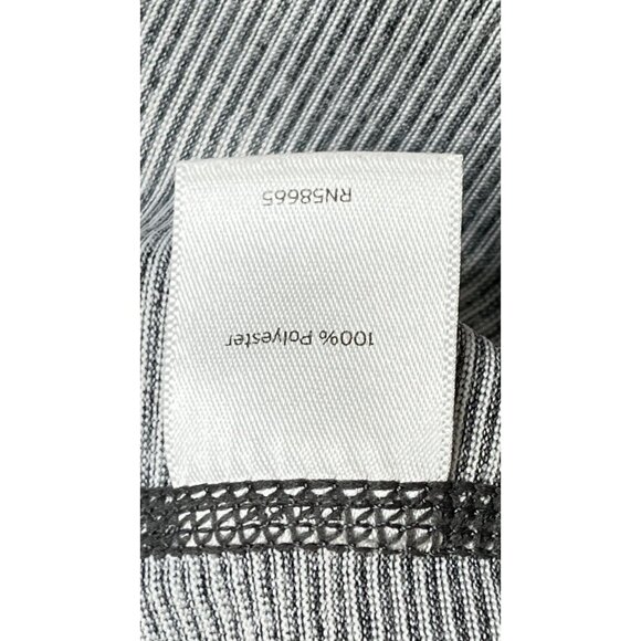 Z by Zella Women's Racerback Tank Grey Stripe Size M medium Workout Athletic - Picture 9 of 9